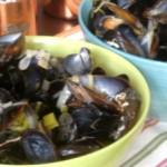 Moules for lunch