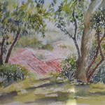 The view as painted
